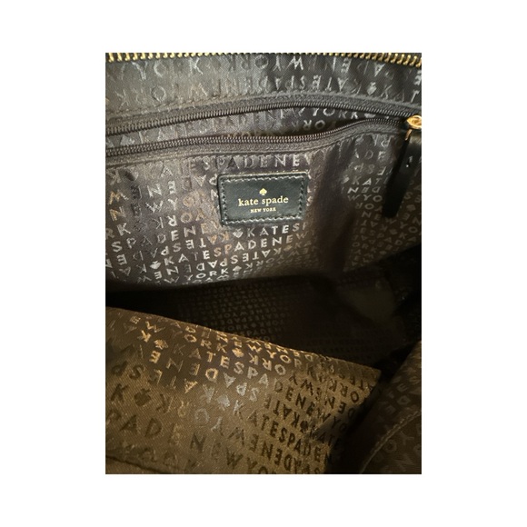 Kate Spade Black and White Checkered Tote Bag - Picture 8 of 8